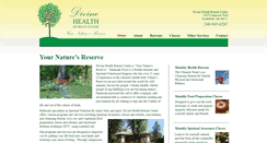 Desktop Screenshot of divinehealthretreatcenter.com
